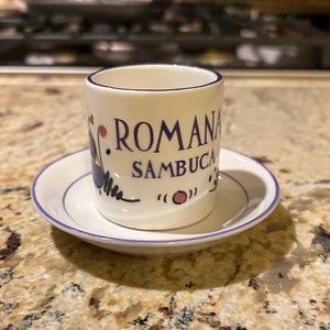 Demitasse Espresso Cup and Saucer set of two